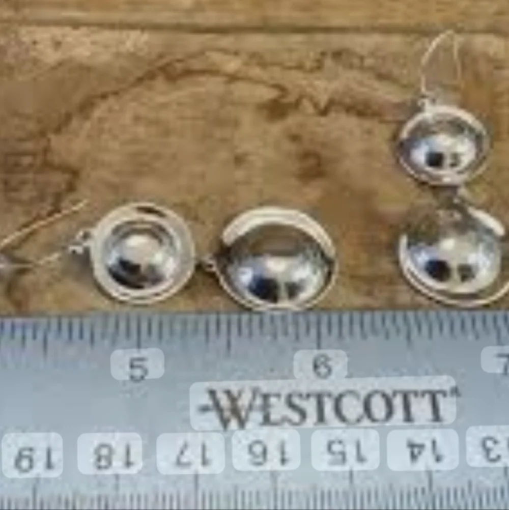Rare Silpada 925 Sterling Silver Retro Revival Earrings W3375
